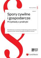 Okładka książki Spory cywilne i gospodarcze