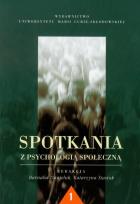 Opakowanie Spotkania z psychologią społeczną 1