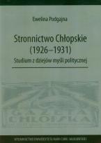 Okładka książki Stronnictwo Chłopskie 1926-1931