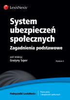 Okładka książki System ubezpieczeń społecznych Zagadnienia podstawowe