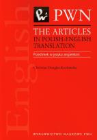 Okładka książki The Articles in Polish English Translation
