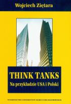 Okładka książki Think Tanks na przykładzie USA i Polski