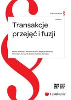 Okładka książki Transakcje przejęć i fuzji