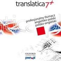 Opakowanie Translatica 7+ Profesjonalny tłumacz angielsko-polski polsko-angielski