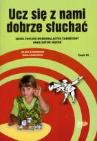 Okładka książki Ucz się z nami dobrze słuchać część 3