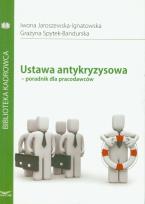 Okładka książki Ustawa antykryzysowa Poradnik dla pracodawców