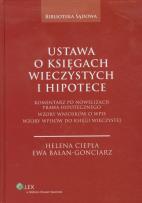Okładka książki Ustawa o księgach wieczystych i hipotece
