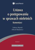 Okładka książki Ustawa o postępowaniu w sprawach nieletnich