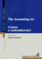 Okładka książki Ustawa o rachunkowości The accounting act