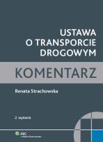 Okładka książki Ustawa o transporcie drogowym Komentarz