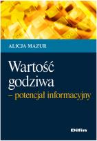 Okładka książki Wartość godziwa