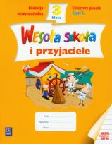 Okładka książki Wesoła szkoła i przyjaciele 3/5 ćw. pisanie WSiP