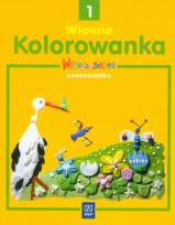 Okładka książki Wesoła szkoła sześciolatka Kolorowanka Część 1