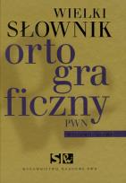 Opakowanie Wielki słownik ortograficzny PWN z płytą CD