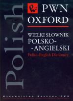 Opakowanie Wielki słownik polsko angielski PWN Oxford + CD