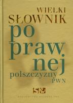 Opakowanie Wielki słownik poprawnej polszczyzny PWN + CD