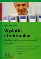 Okładka książki Wydatki strukturalne