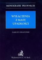 Okładka książki Wyłączenia z masy upadłości