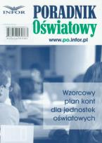 Okładka książki Wzorcowy plan kont dla jednostek oświatowych