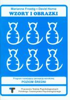Okładka książki Wzory i obrazki Program rozwijający percepcje wzrokową zeszyt