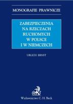 Okładka książki Zabezpieczenia na rzeczach ruchomych w Polsce i w Niemczech