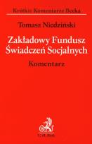Okładka książki Zakładowy Fundusz Świadczeń Socjalnych Komentarz