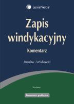 Okładka książki Zapis windykacyjny Komentarz