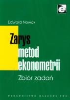 Okładka książki Zarys metod ekonometrii Zbiór zadań