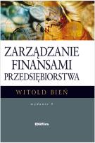 Okładka książki Zarządzanie finansami przedsiębiorstwa