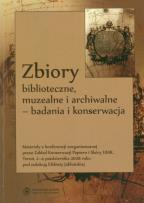 Opakowanie Zbiory biblioteczne, muzealne i archiwalne - badania i konserwacja