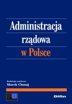 Okładka książki Administracja rządowa w Polsce DIFIN