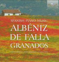 Okładka książki Albeniz Granados De Falla: Spanish piano music