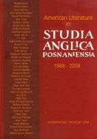 Opakowanie American Literature in Studia Anglica Posnaniensia 1968-2008 A Selection of Articles
