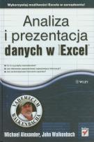 Okładka książki Analiza i prezentacja danych w EXCEL. Vademecum..