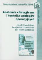 Okładka książki Anatomia chirurgiczna i technika zabiegów operacyjnych