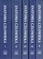 Okładka książki Anatomia człowieka tom 1-5