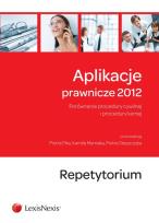 Opakowanie Aplikacje prawnicze 2012 Repetytorium