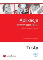 Okładka książki Aplikacje prawnicze 2012 t.2