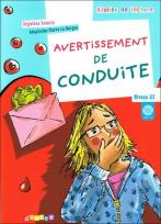 Okładka książki Avertissement de conduite + CD audio poziom A2