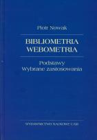Okładka książki Bibliometria Webometria
