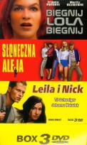 Okładka książki Biegnij Lola biegnij / Słoneczna aleja / Leila i Nick - Kolekcja 3 filmów