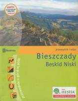 Okładka książki Bieszczady Beskid Niski Przewodnik i atlas