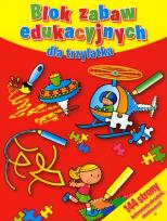 Okładka książki Blok zabaw edukacyjnych dla trzylatka