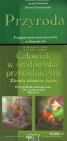 Okładka książki Człowiek w środowisku przyrodniczym 5 Program nauczania przyrody w klasach 4-6 Część 1/2