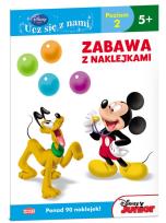 Okładka książki Disney ucz się z nami. Klub Przyjaciół...Zabawa...