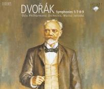 Okładka książki Dvorak: Symphonies  5, 7, 8, 9
