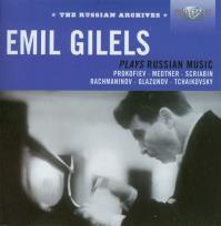 Okładka książki Emil Gilels plays russian music