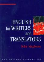 Okładka książki English for Writers and Translators