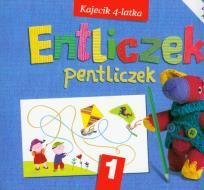 Okładka książki Entliczek Pentliczek 1 kajecik 4-latka