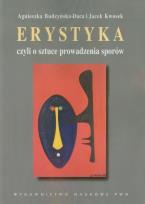 Okładka książki Erystyka czyli o sztuce prowadzenia sporów